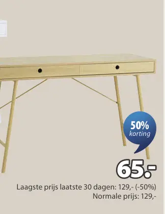 Promotie: HASLEV bedframe