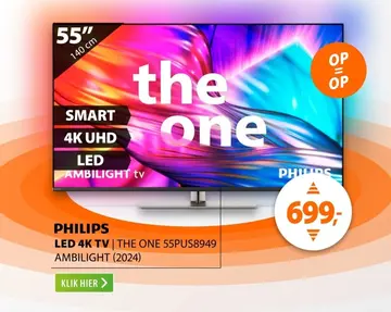 Aanbieding: Philips The One 55PUS8949 Ambilight (2024)