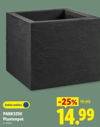 Promotie: Plantenpot