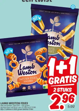 Aanbieding: LAMB WESTON FRIES