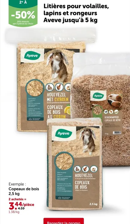 Offre: Copeaux de bois