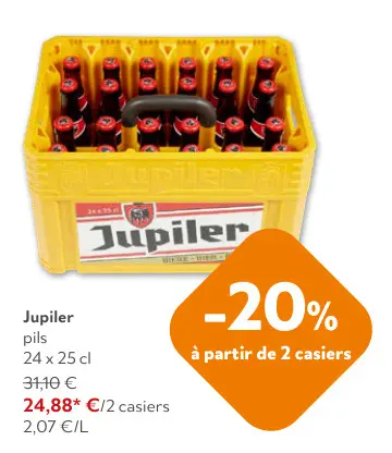 Offre: Jupiler