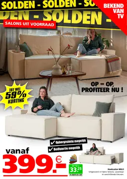 Aanbieding: Hoeksalon MILO