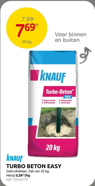 Promotie: Turbo Beton Easy