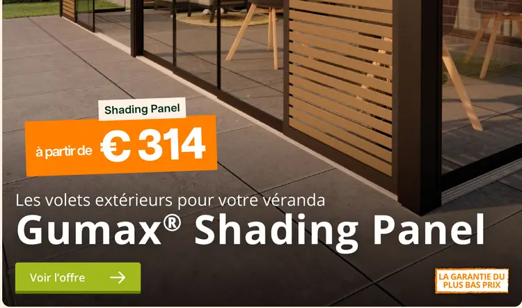 Offre: Shading Panel