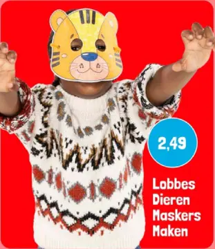 Aanbieding: Lobbes Dieren Maskers Maken