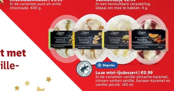 Aanbieding: Luxe mini-ijsdessert