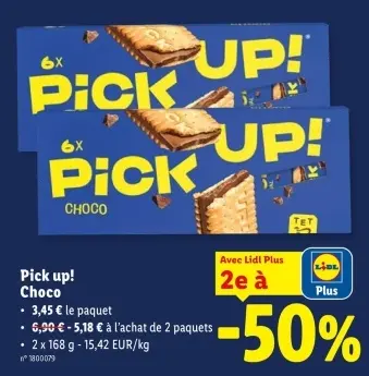 Offre: Pick up! Choco