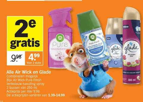 Promotie: Air Wick en Glade