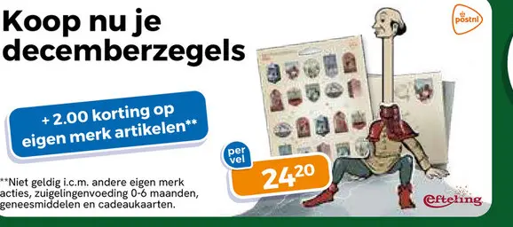 Aanbieding: decemberzegels