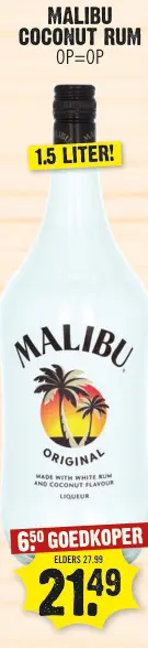 Aanbieding: Coconut rum