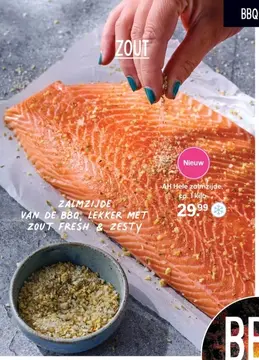 Aanbieding: AH Hele zalmzijde
