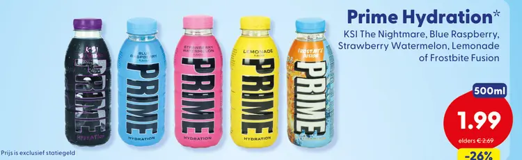 Aanbieding: Prime Hydration