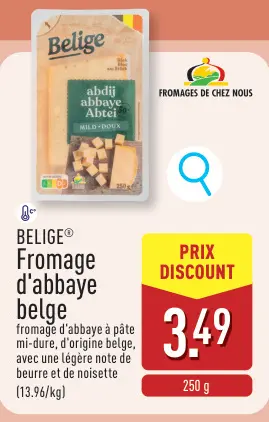 Offre: Fromage d'abbaye belge