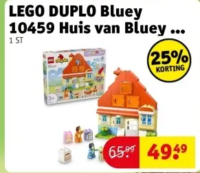 Promotie: Bluey 10459 Huis van Bluey