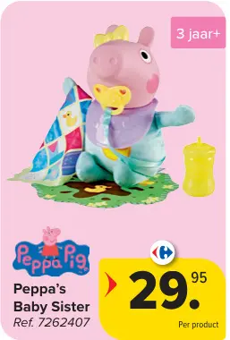 Promotie: Peppa's Baby Sister