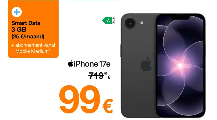 Promotie: iPhone 17e