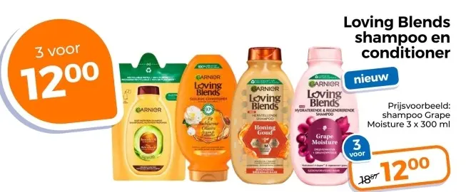 Aanbieding: Loving Blends shampoo en conditioner