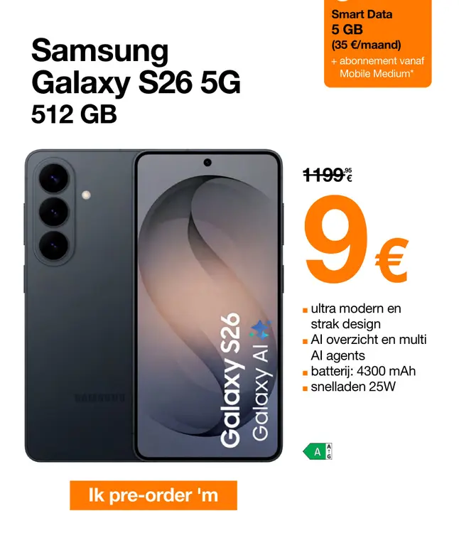 Promotie: Galaxy S26 5G