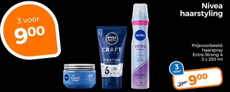 Aanbieding: Nivea haarstyling