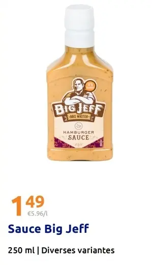 Offre: Sauce Big Jeff