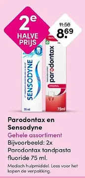 Aanbieding: Parodontax en Sensodyne