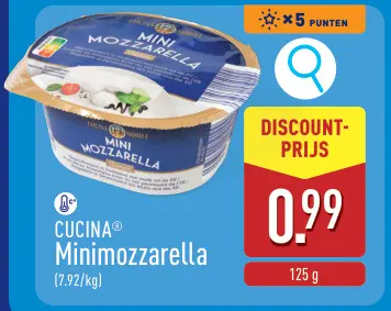 Promotie: Minimozzarella