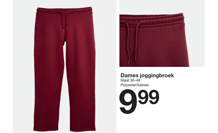 Aanbieding: Dames joggingbroek