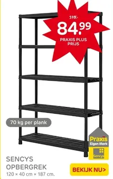 Aanbieding: SENCYS OPBERGREK