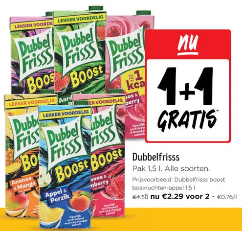 Promotie: Dubbelfrisss