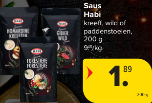 Aanbieding: Saus Habi