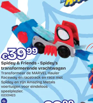 Aanbieding: Spidey & Friends Spidey's transformerende vrachtwagen