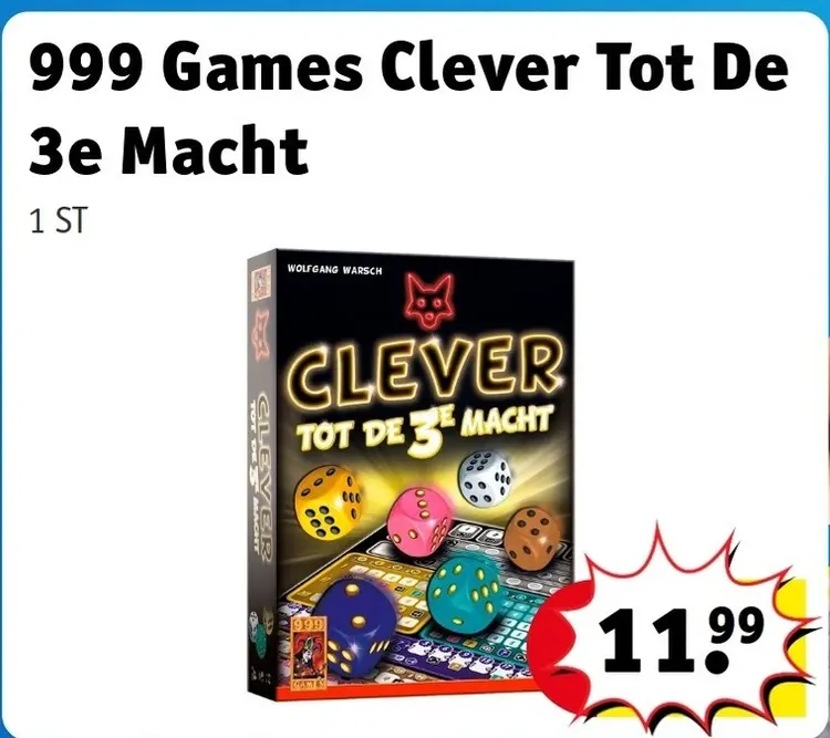 Aanbieding: Clever Tot De 3e Macht