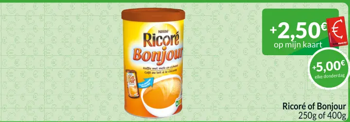 Promotie: Ricoré Bonjour