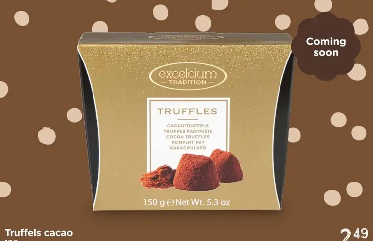 Aanbieding: Truffels cacao