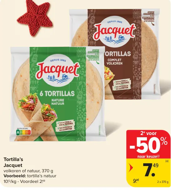 Promotie: Tortilla's