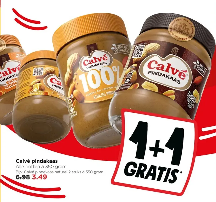 Aanbieding: Calvé pindakaas