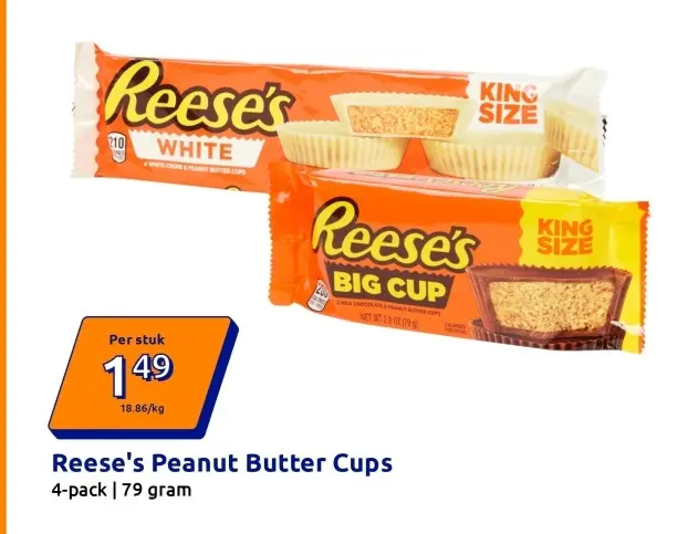 Promotie: Reese's Peanut Butter Cups