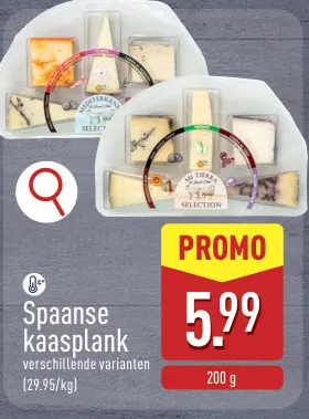 Promotie: Spaanse kaasplank