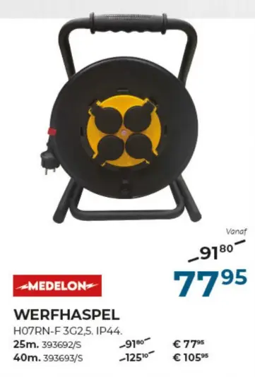 Promotie: Werfhaspel