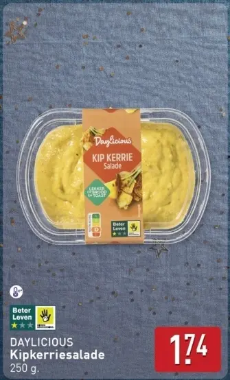 Aanbieding: Kipkerriesalade