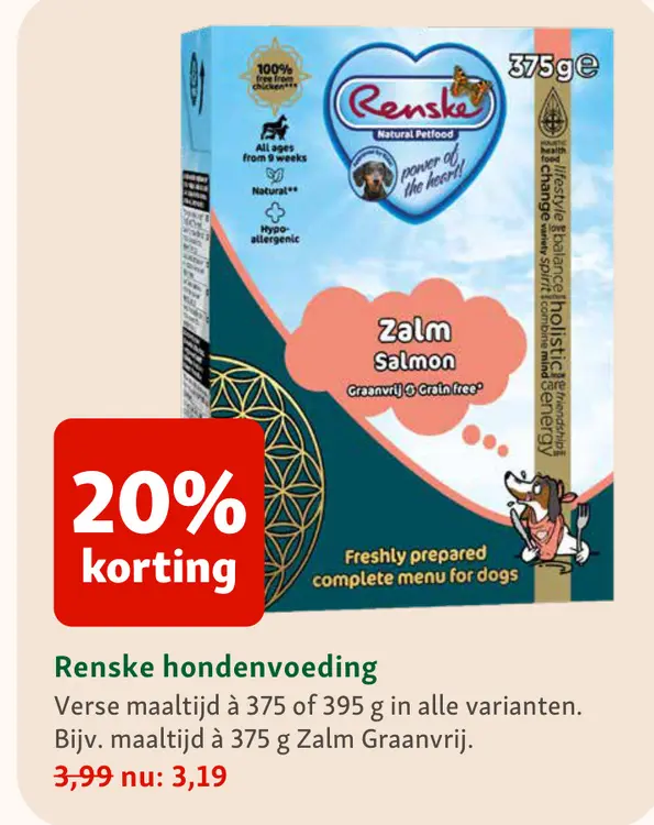 Aanbieding: Renske Hondenvoeding