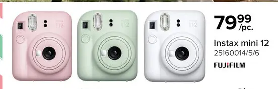 Offre: Instax mini 12