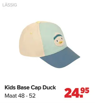Promotie: Kids Base Cap Duck