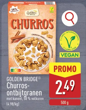 Promotie: Churros-ontbijtgranen