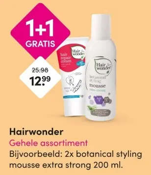 Aanbieding: Hairwonder Gehele assortiment