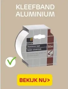 Aanbieding: KLEEFBAND ALUMINIUM
