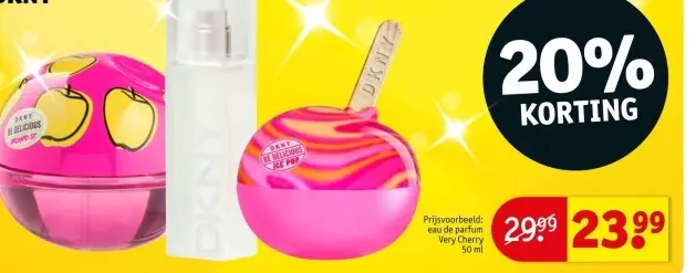 Promotie: eau de parfum Very Cherry