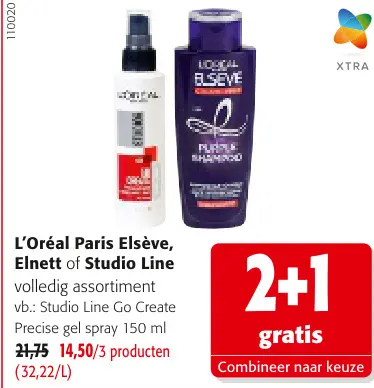 Promotie: Elsève, Elnett of Studio Line