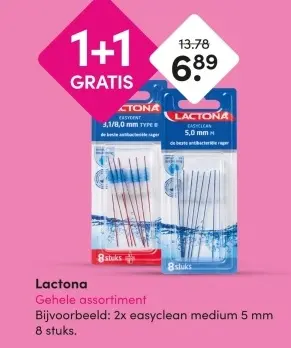 Aanbieding: Lactona Gehele assortiment